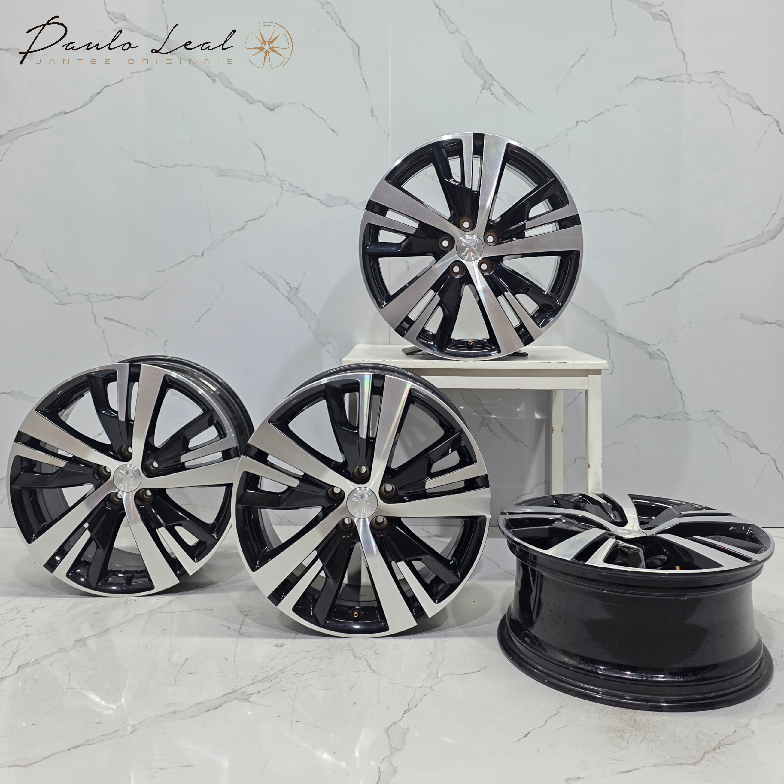 Jantes 18" originais Peugeot 3008 e 5008 GT Line