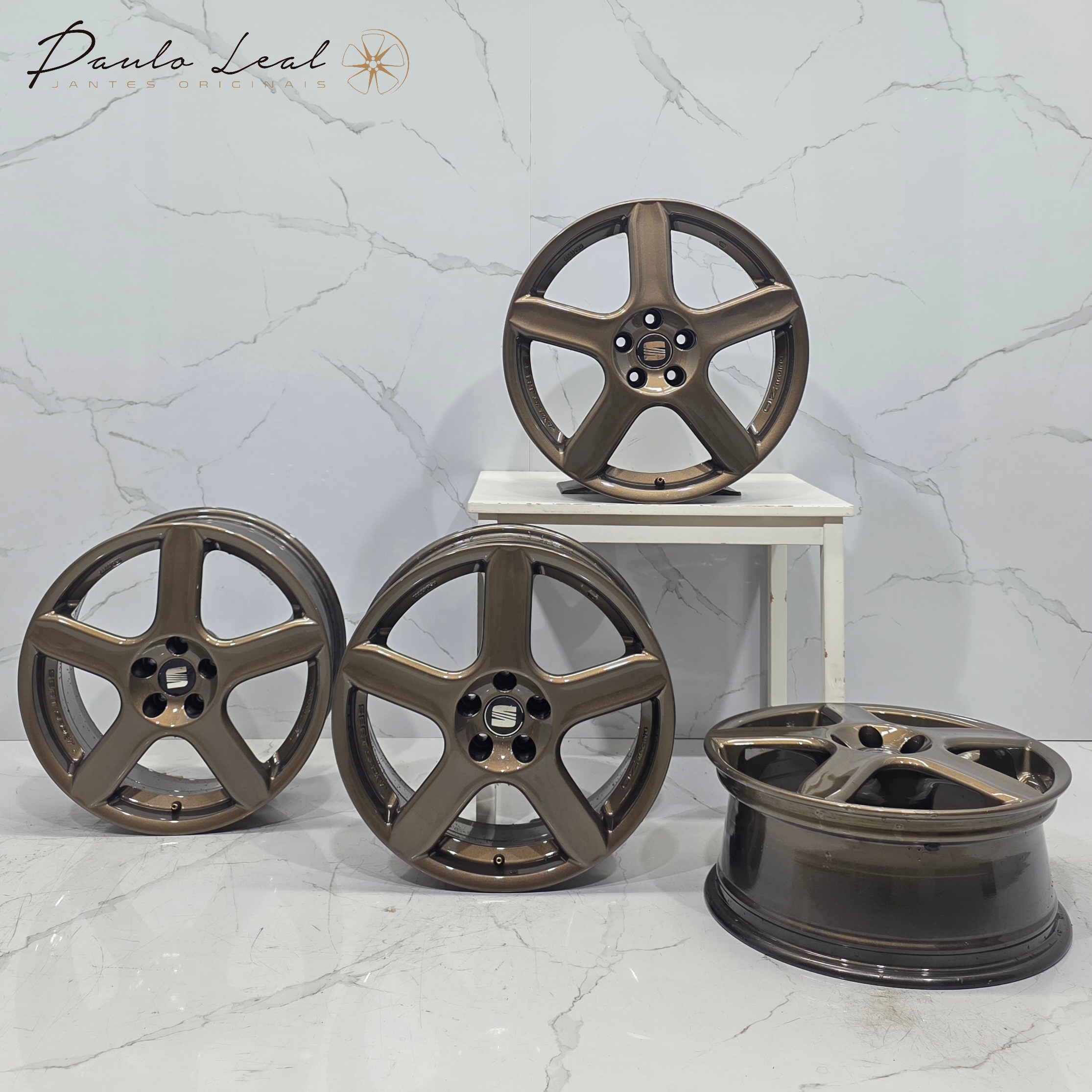 Jantes 17" originais OZ Racing Seat Sport Ibiza 6L