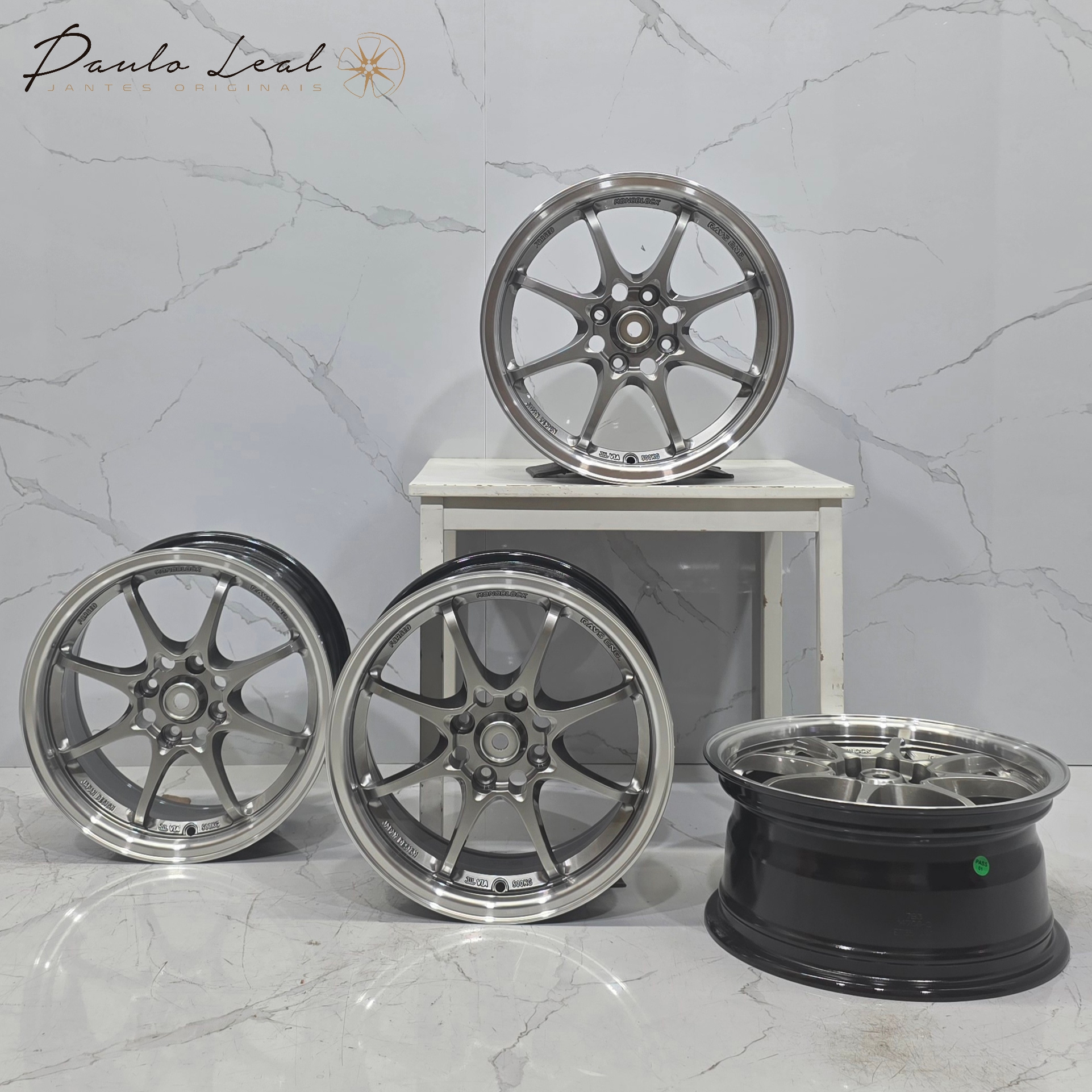 Jantes 15" Compatíveis Rays Volk Racing CE28N / Speedline com aba