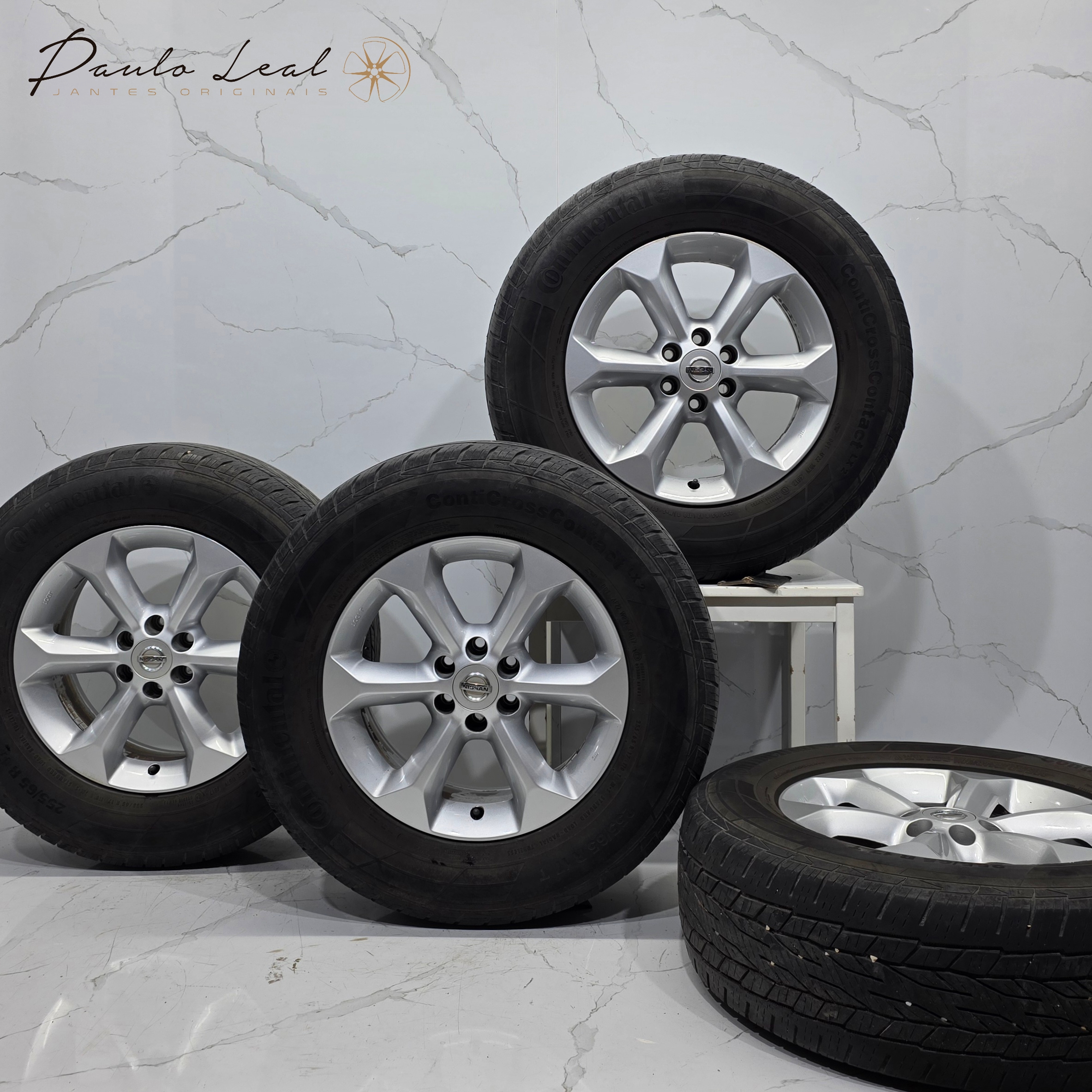 Jantes 17" originais Nissan Navarra D40 