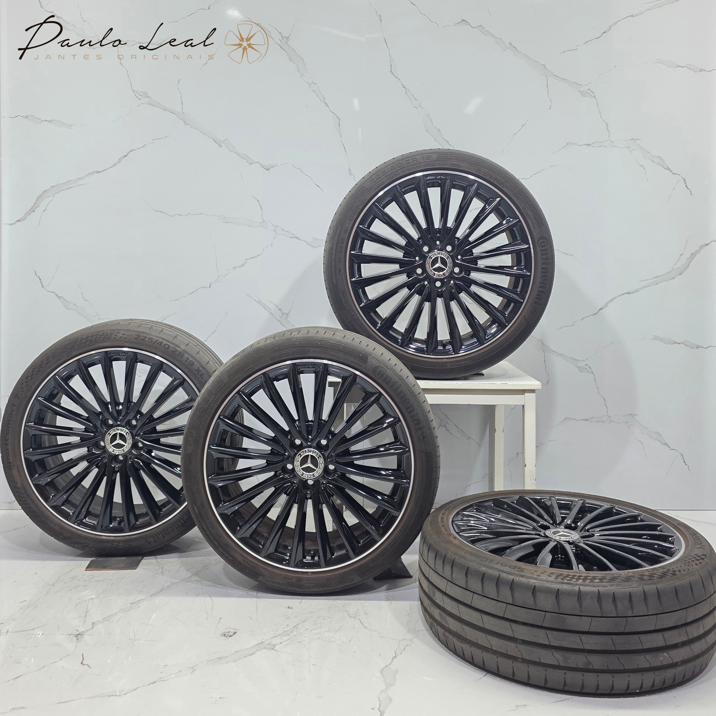 Jantes 19"originais Mercedes AMG classe A W177 CLA com pneus 