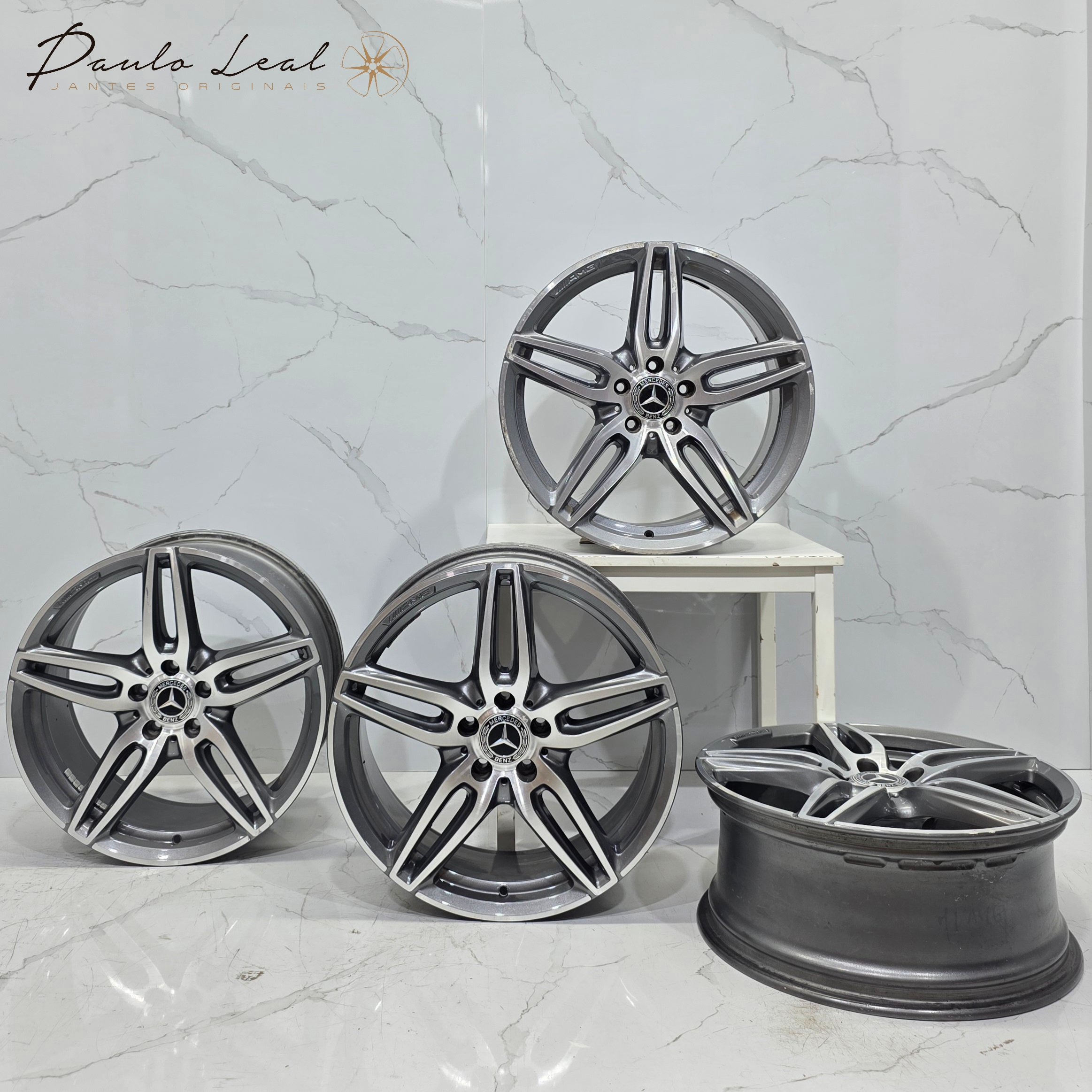 Jantes 19" originais Mercedes AMG classe E W213 cinza