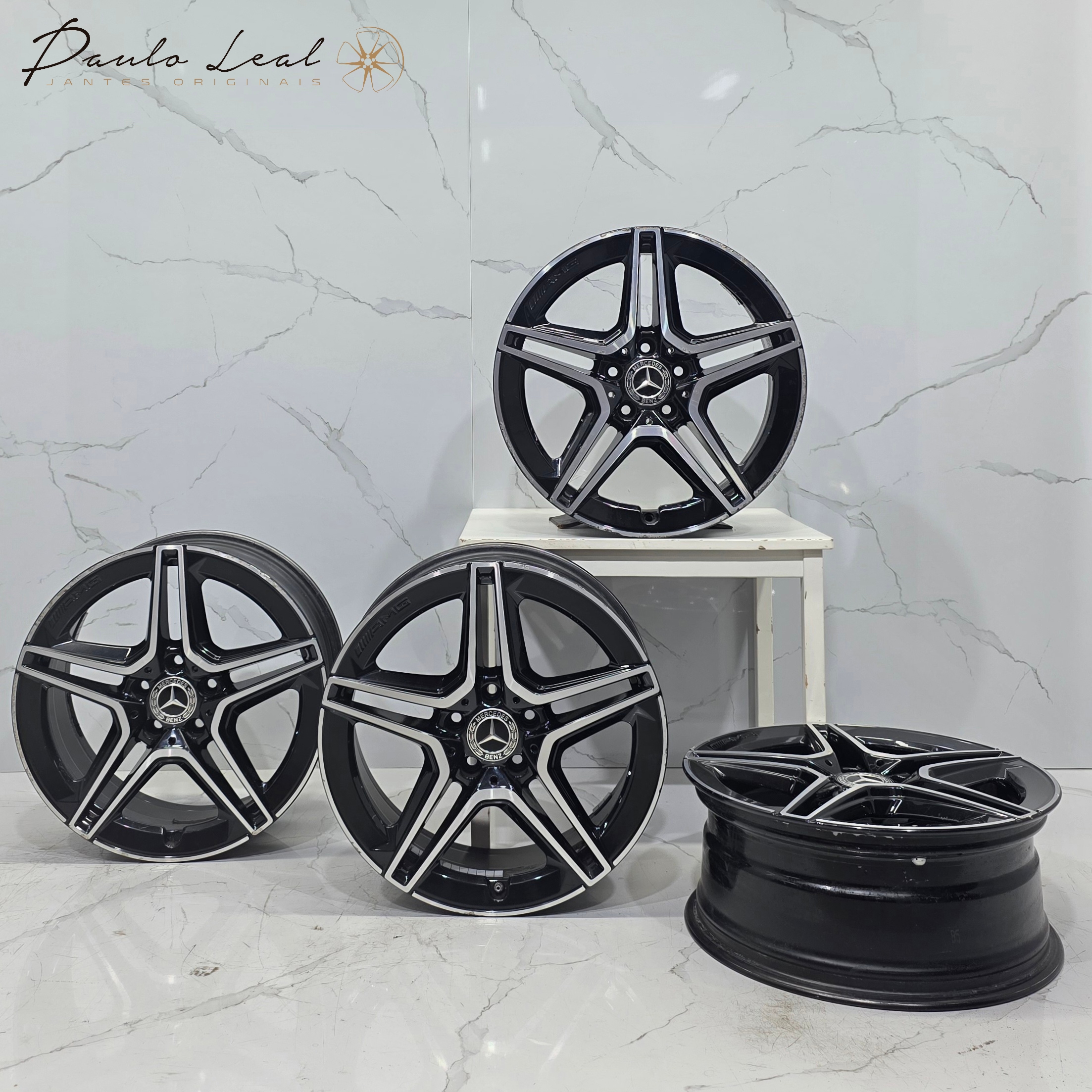 Jantes 18" originais Mercedes AMG classe A W177 CLA GLA B Vito 