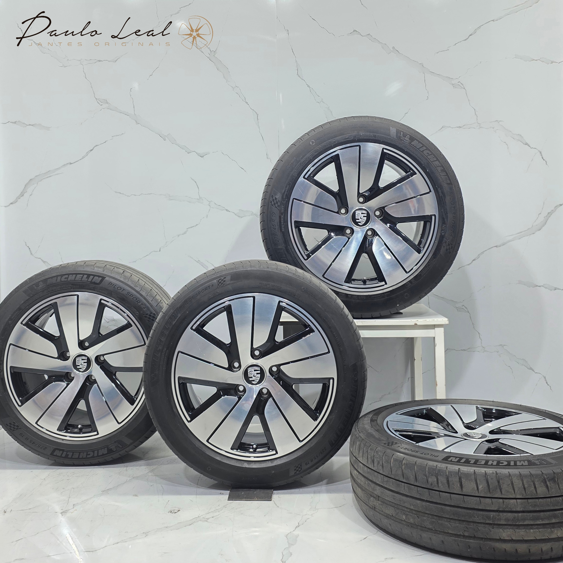 Jantes 19" originais Porsche Taycan Aero polidas