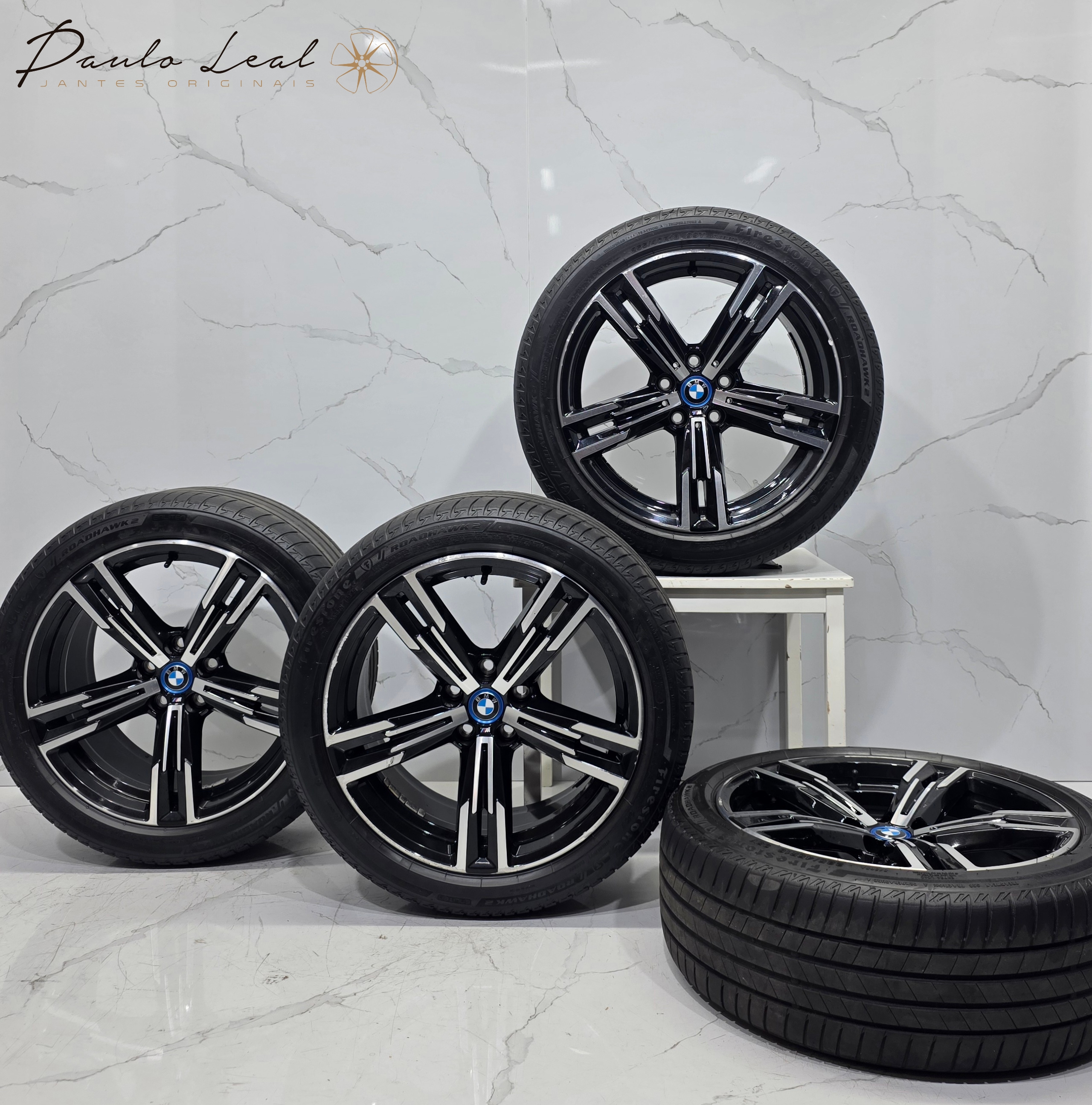Jantes 18” originais BMW 848M serie 3 2 4 G20 G21 G42 G22 G23 pneus firestone 