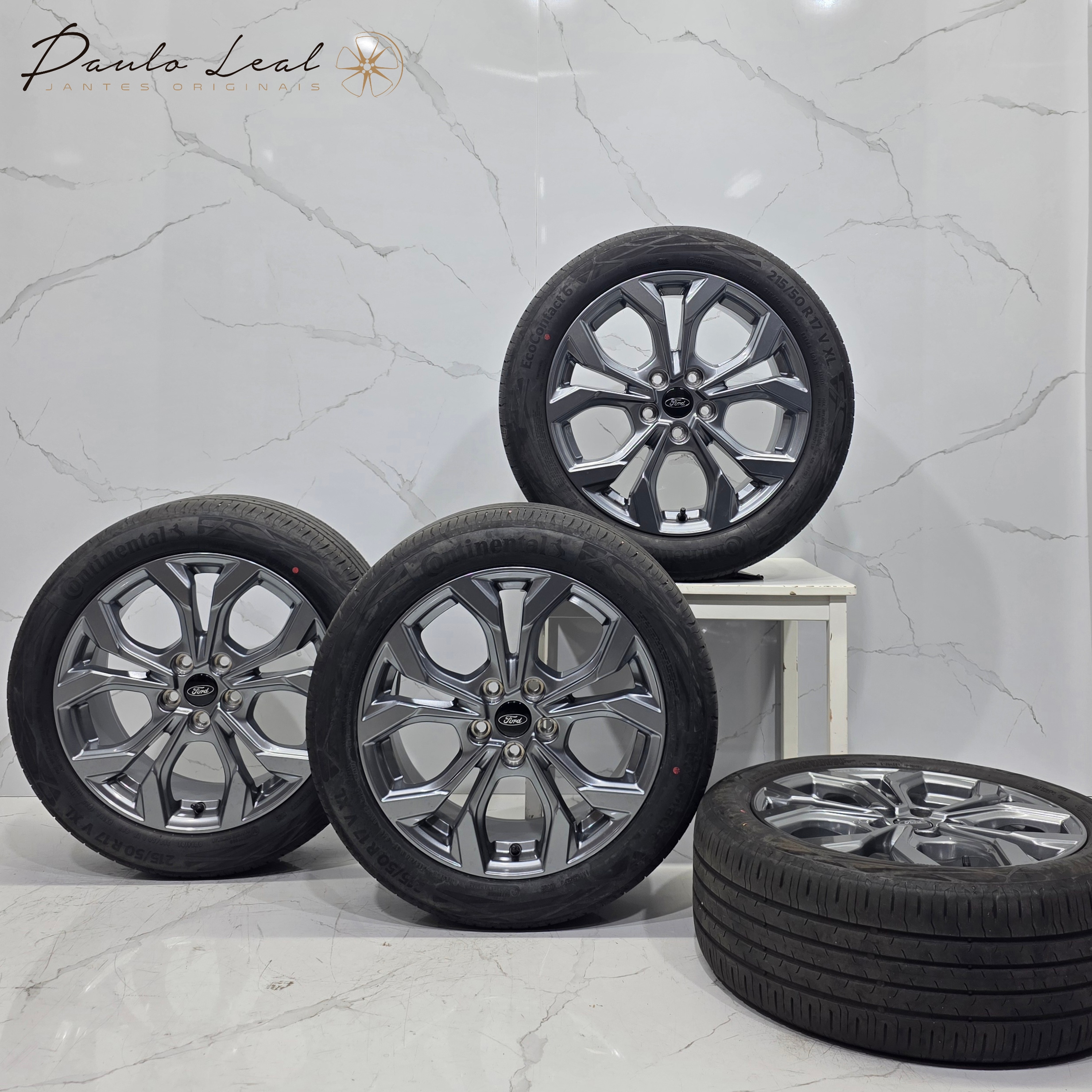 Jantes 17" originais Ford Focus ST Line com pneus 