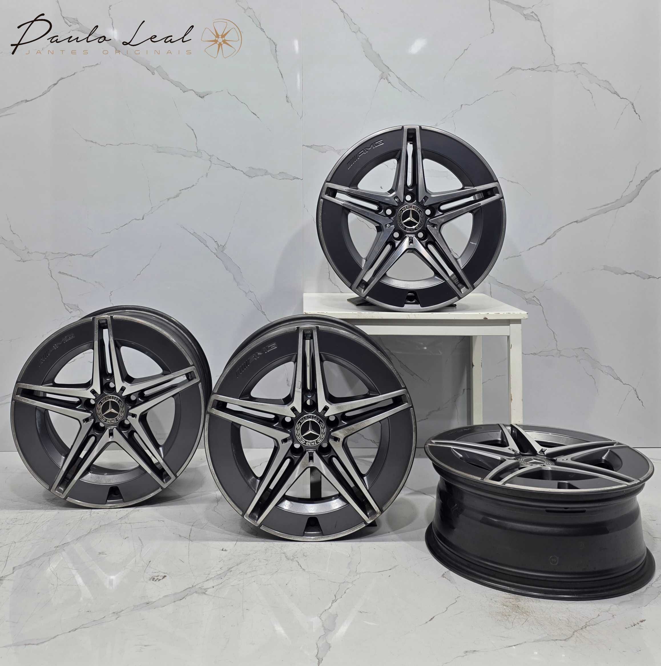Jantes 18" originais Mercedes AMG classe C W206 antracite 