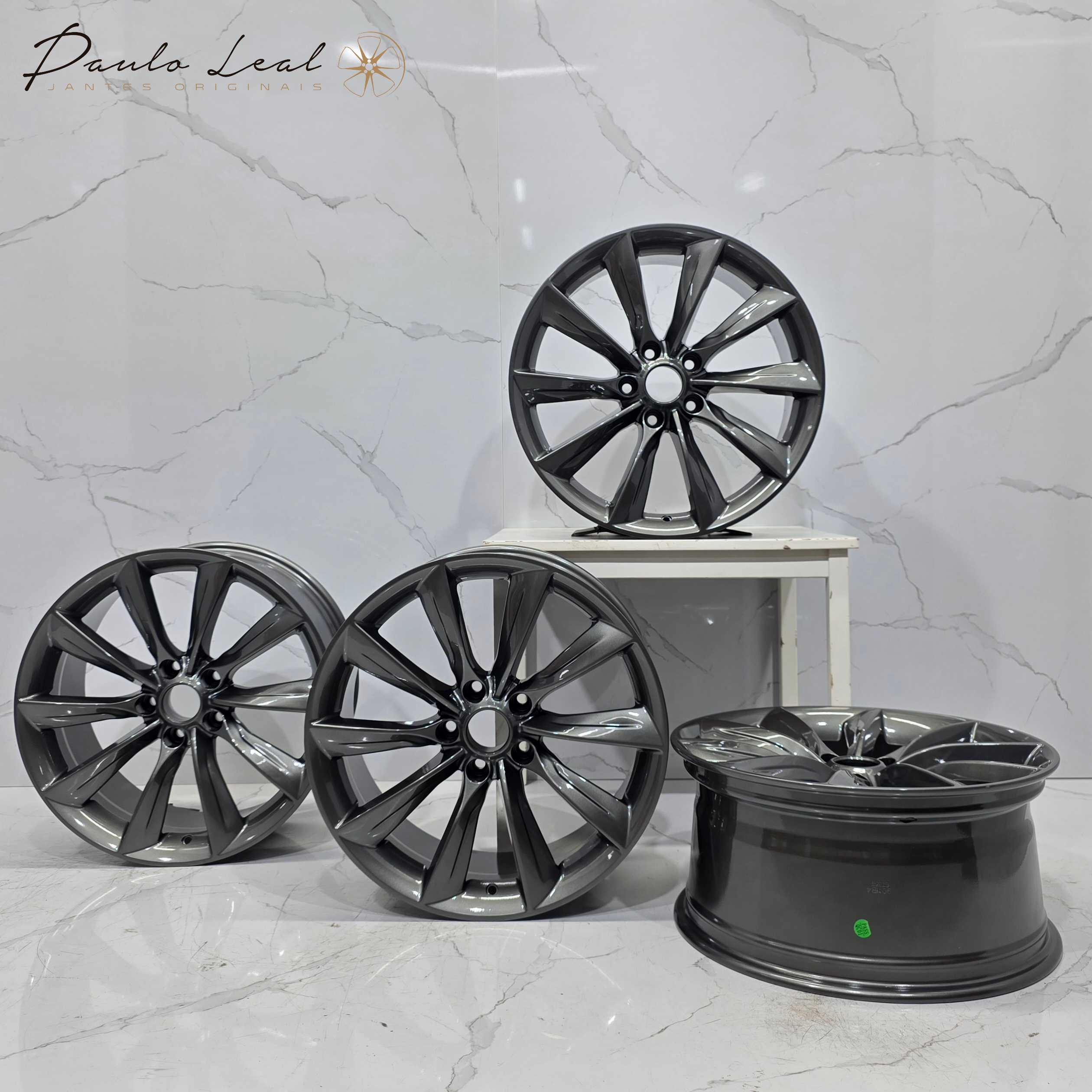 Jantes 18" Compatíveis Tesla turbine model 3 Y