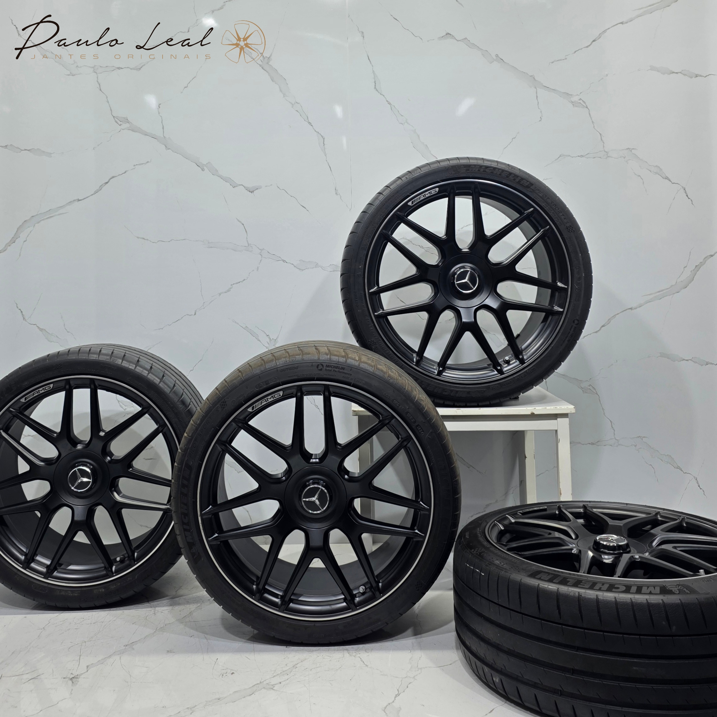 Jantes 20" originais Mercedes E63 AMG W213 com pneus