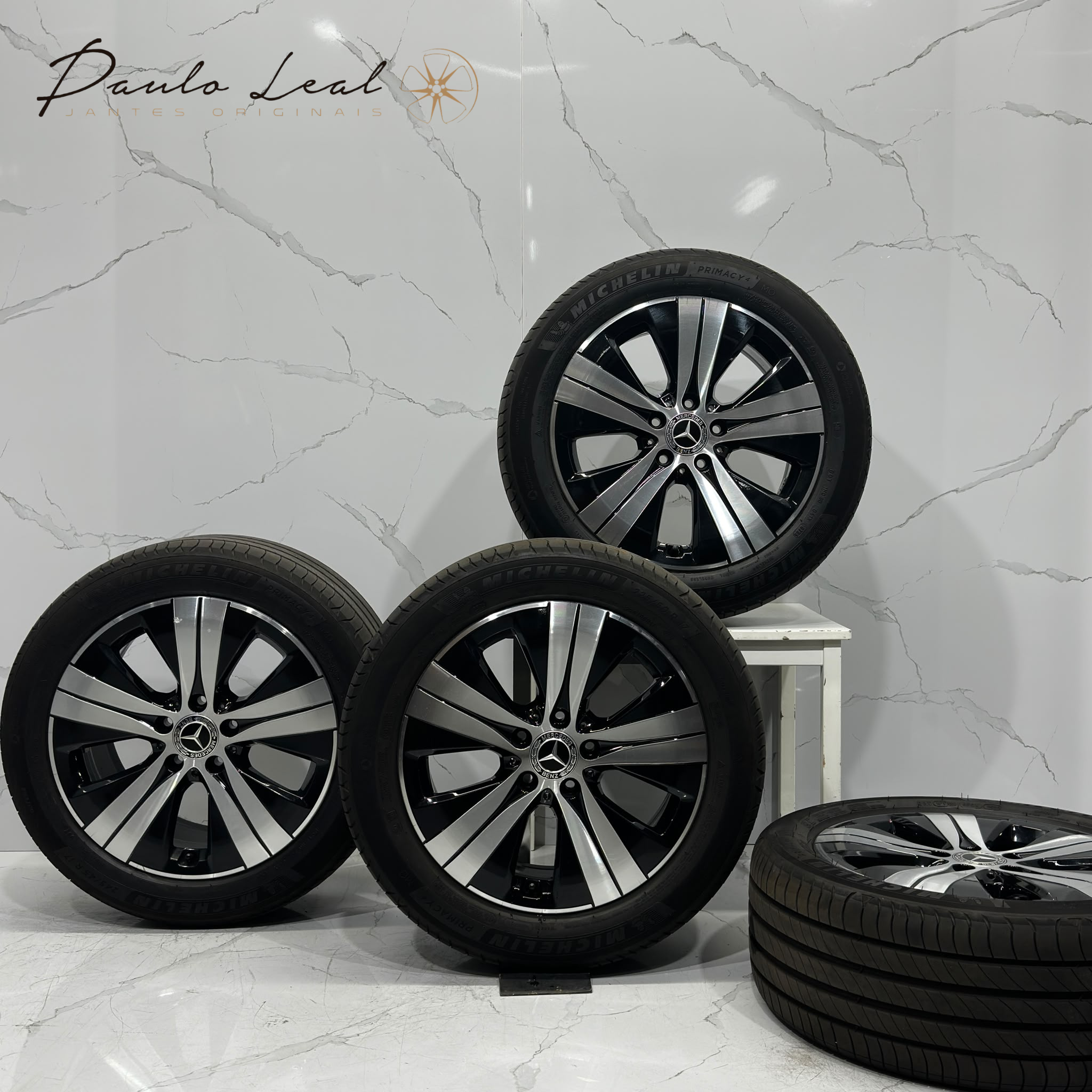 Jantes 17" originais Mercedes Classe C W206 Avantgarde com pneus